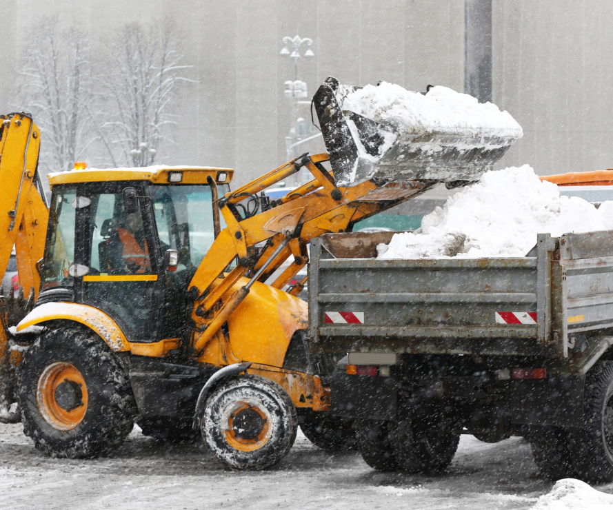 Snow Plowing & Ice Management